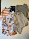 Baby Boy Clothes Lot 6-12 Months 14 Pc Carters Baby Gap Sleepers Bodysuits