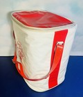 1963 Vintage Vinyl Zippered Coca Cola Cooler     things Go Better With Coke    11 5   