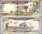 1 Million Iraqi Dinar 1 000 000           20x 50k Uncirculated Authentic New Iraq Coa