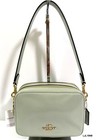 Coach Carey Mini Leather Crossbody Bag Light Pistachio Cek70 Nwt