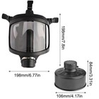 Full Face Gas Mask  Gas Masks Survival Nuclear And Chemical With 40mm Activated