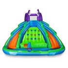 Bounce House With Climbing Wall  Water Slide And Pool With Blower