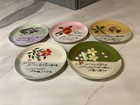 Vintage Japanese Handmade Paper-craft Plates Set 5