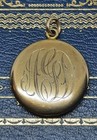 Antique Victorian Genuine Diamond Star Locket Rose Gold Filled As Is Doesnt Open