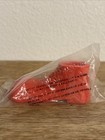 Ronald Mcdonald Red Clown Boot Plastic Shoe Mcdonald   s Toy  new Sealed 