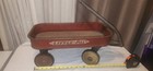 Rare Vintage antique Little Pal Radio Special Metal Pull Kids Wagon Toy Rare    