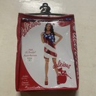 Oh  Beautiful American Flag Sequin Dress Costume Medium Large 6-10 Stars Stripes