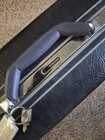 Vintage Samsonite Profile Ii Navy Luggage Hard Shell Suitcase  25 w X 19 h X 9 d