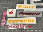 3 Pc  Cervel0 Die Cut Vinyl Decal Set Frame Head Tube Bikes Road Cycling Touring