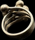 Unique Solid 925 Sterling Silver Taxco Ring - Size 7 5