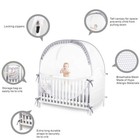 Zxplo Baby Safety Crib Tent Infant Pop Up Mosquito Net Nursery Bed Canopy Nettin
