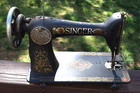 Heavy Duty Vtg Singer Sewing Machine Denim  Leather Untested