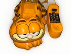 Garfield Tyco Vintage Rare Landline Telephone - 1980s Eyes Open   Close Untested