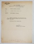 1918 Director Of Military Aeronautics Letter -- Balloon Drop In Ravenna  Ohio 