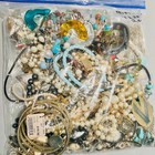 4 Lb 1 Oz Jewelry Lot Wearable Craft Repurpose Vintage - Now Assortment Costume 