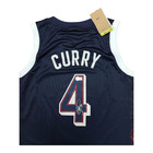 Stephen Curry Signed Team Usa 2024 Jersey Authentic Autograph Bas Coa