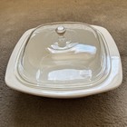 Vintage    corning Ware     4 Quart  Large Casserole Dish With Lid  Great Condition 