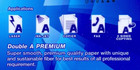 A4 Premium Printer Paper - Available In Packs Of 40 100 Or 500 Sheets - Imported