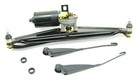 Wiper Motor Assembly With Black Wiper Arms With Grommets Fits Type1 Bug   Super