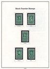 Us 1950 Revenue Stock Transfer Stamps Scott  rd313-rd327 No Gum