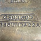 Bronze Middlesex Mutual Fire Insurance Co Minute Man Concord Whitehead Hoag Sign