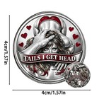 - Heads I Get Tail Tails I Get Head Challenge Coin Cheeky Token For Couples Gift