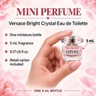 Versace Bright Crystal By Versace For Women Mini Splash Perfume 0 17 Fl Oz 