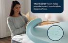 Serta Thermagel Cooling Pressure Relieving Memory Foam Mattress Topper 3in King