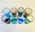Vintage Libbey Coca-cola Glasses tumblers Multicolor 16oz Set Of 8