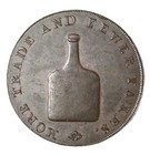 1790s Great Britain Norfolk Norwich Bottle Conder Token 1 2p D h-23b
