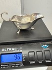 Edwardian Hallmarked Silver Small Sauce Boat 96g Robert Pringle Birmingham 1907