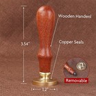 Wax Seal Stamp Kit  Hosail 7 Pieces Star Dragon Cat Peacock Whale Mermaid Fox   