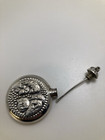 Vintage Sterling Silver Snuff Poison Perfume Bottle Vial Pendant Necklace