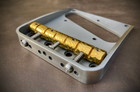 Van Dyke-harms Telecaster Bridge W front Attachment Points And Monolithic Saddle