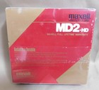 Maxell Mini-floppy Disk 10 Pc Md2-hd Box Double Sided 96tpi  New Sealed
