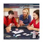 Poker Table Foldable  8 10 Player Folding Poker Tables With Casino Grade Felt   