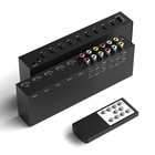 8-in-1 Hdmi   Rca Switcher  4k 3d Support  Multi-device Converter For Tv  Ps5  X