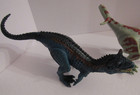 Dinosaurs Roaring Sounds And Light Up Eyes Set Of 2 Poseable Interactive Toys