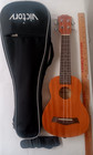 Vivictory 21  Soprano Mahogany Ukulele With Case New Condition