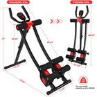 Ab Workout Equipment Ab Machine For Stomach Workout In Home Gym Foldable Fitness