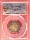 1785 1 6 Thaler     Brunswick-calenberg-hanover     Pcgs Vf Details     St  Andr  4 2 