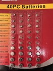 2 Packs Of 40 Watch Batteries Total Of 80 Batteries For Watch Repair