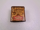 Vintage Advertising Empty Oboid Tobacco Tin 3 1 2x3 1 2x2