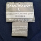 Vintage Dunlop Tennis Track Jacket Windbreaker Blue   Yellow Size Large