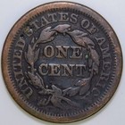 1851 Braided Hair Large Cent 1c K292