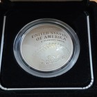 2014 Proof National Baseball Hall Of Fame 90  Silver Dollar Mint Curved Coin Coa
