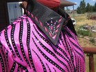 Pink Zip  Western Show Shirt pleasure  Horsemanship  Leadline  Girls-xs S M L Xl