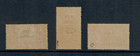 Greece 1900 Olympic Games Surcharges 3v Set On 1896 Issue Mh mnh