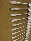 12 Pc Set 1950 Daffodil Silverplated 7 75  Iced Tea Spoons 1847 Rogers Bros