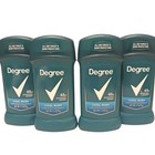Degree Mens Deodorant Antiperspirant Cool Rush 4 Pack 2 7 Oz Each Solid Stick 